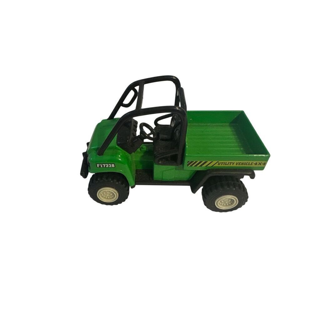 Exciting green utility vehicle toy for kids. Perfect for imaginative play.